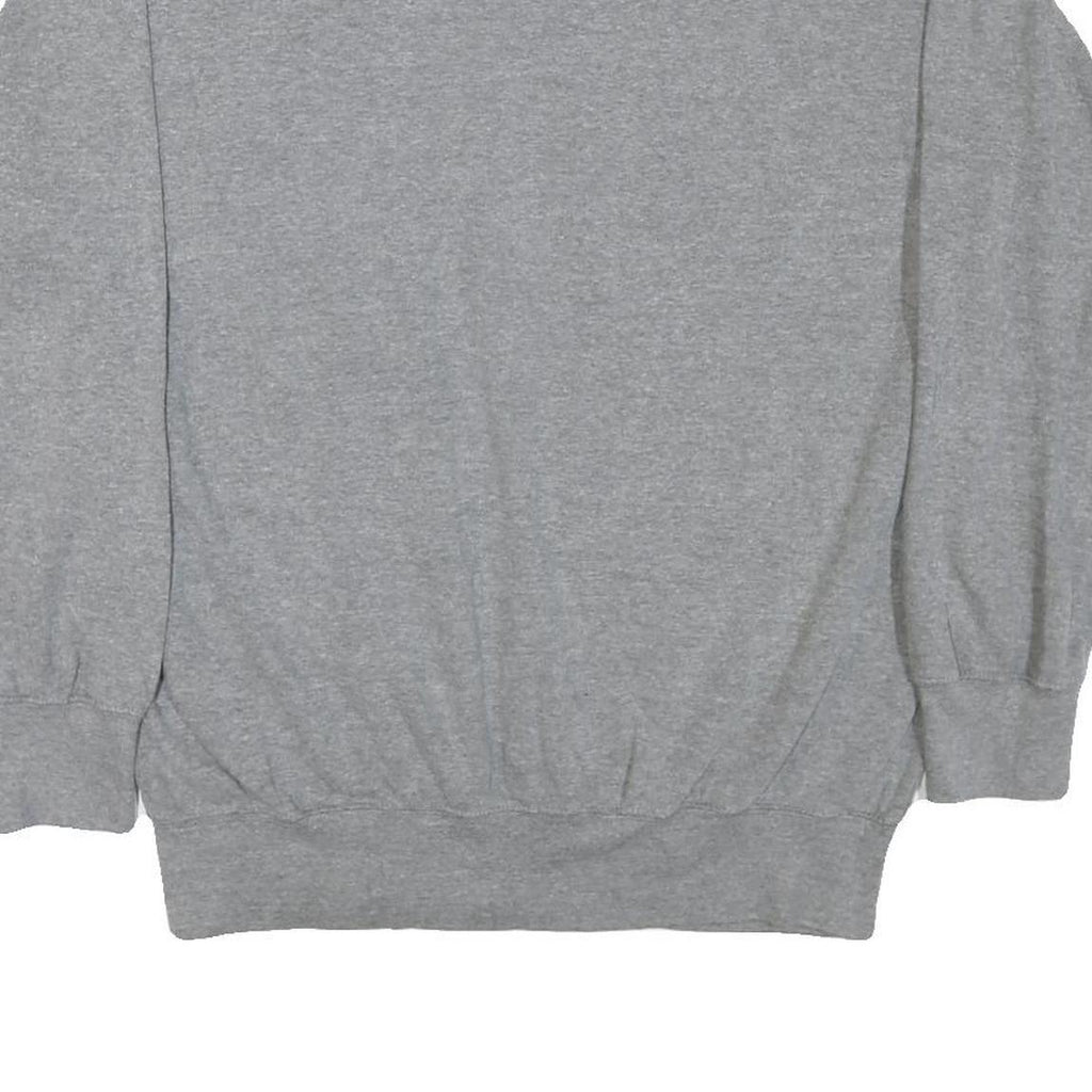 MV SPORT Mens Grey Florida State College Crew Neck L Sweatshirt Cotton Blend