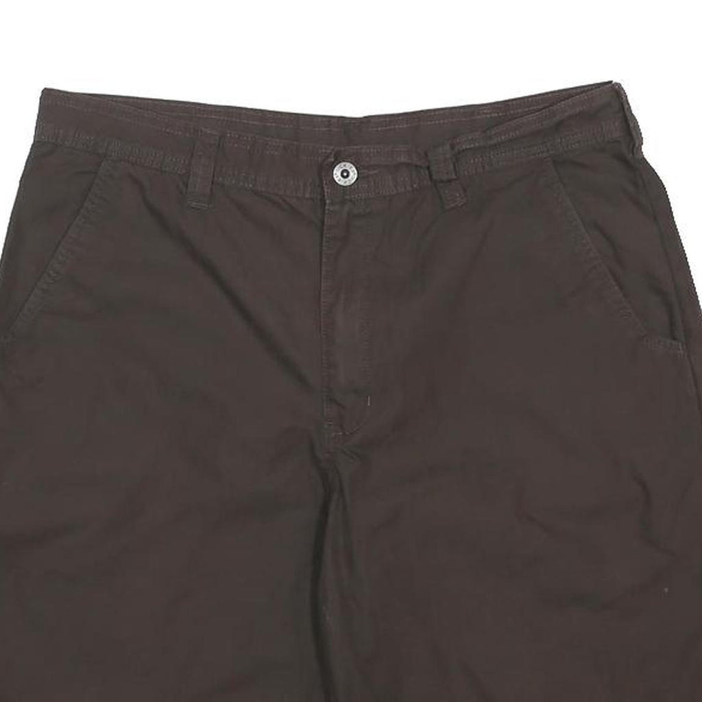 DICKIES Mens Shorts Brown Casual Regular M W32 Cotton Blend Durable Workwear