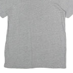 PUMA Mens Grey Blue Graphic T-Shirt M Short Sleeve Crew Neck Logo Cotton