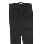 LEVI'S Womens Jeans Black Classic Straight Denim Raw W32 L30 Comfortable Stylish