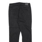 LEVI'S Womens Jeans Black Classic Straight Denim Raw W32 L30 Comfortable Stylish