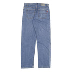 ATRIUM Mens Regular Fit Straight Leg Denim Light Blue Cotton Blend Jeans W32 L32