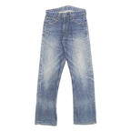 LEVI'S 503 Mens Jeans Blue Regular Straight Denim Medium W28 L29 Classic Zip