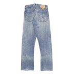 LEVI'S 503 Mens Jeans Blue Regular Straight Denim Medium W28 L29 Classic Zip