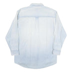 ROUNDTREE AND YORKE Mens Light Blue Shirt Cotton Blend XL Casual Button Down