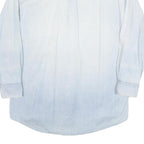 ROUNDTREE AND YORKE Mens Light Blue Shirt Cotton Blend XL Casual Button Down