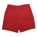 NIKE Mens Red Casual Shorts XL W36 Lightweight Polyester Sportswear