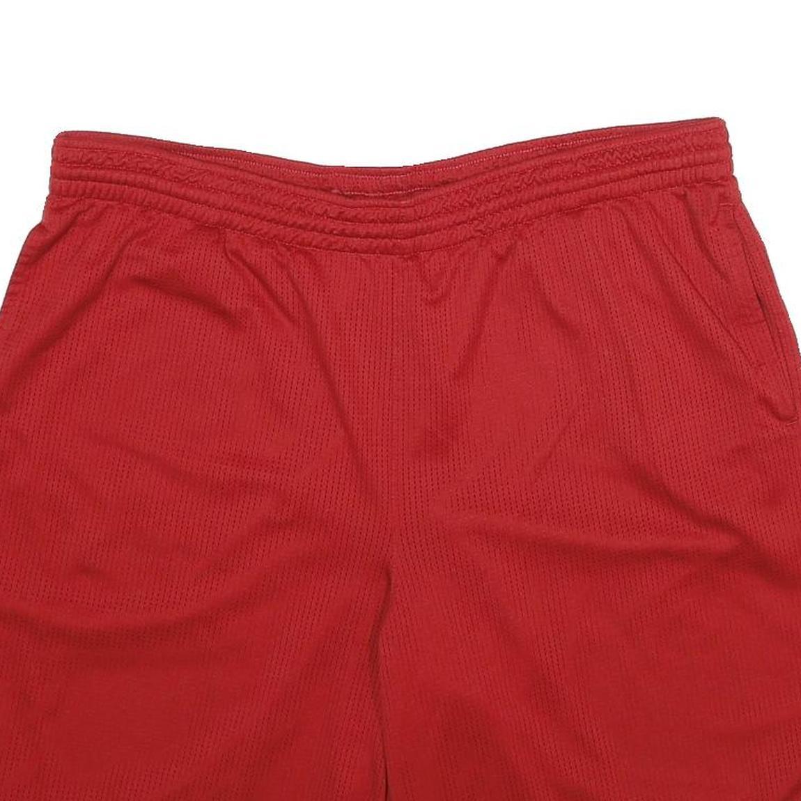 NIKE Mens Red Casual Shorts XL W36 Lightweight Polyester Sportswear