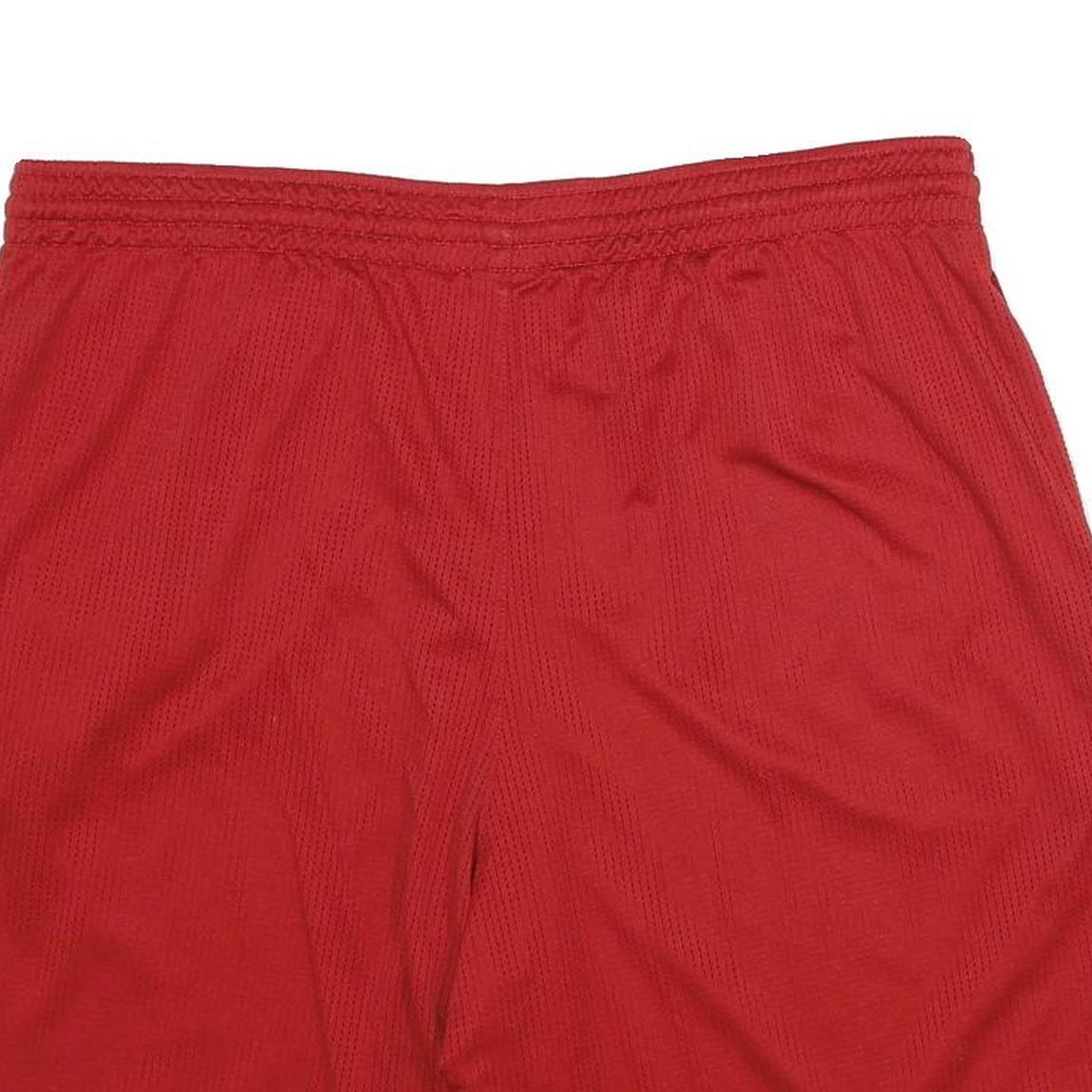 NIKE Mens Red Casual Shorts XL W36 Lightweight Polyester Sportswear