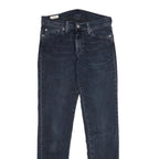 LEVI'S 511 Mens Jeans Blue Slim Skinny Denim Medium W30 L34 Stretch Zip