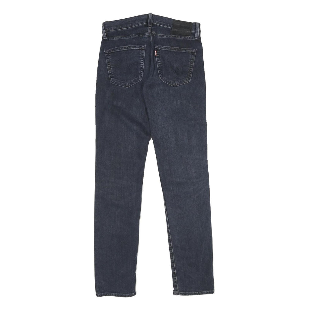 LEVI'S 511 Mens Jeans Blue Slim Skinny Denim Medium W30 L34 Stretch Zip