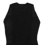 JIGSAW Womens Black Day Dress Polyester Blend Long Sleeve S Simple Classic