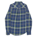 LEE Western Mens Shirt Blue Plaid Long Sleeve S