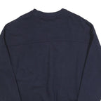 ADIDAS Mens Black Crew Neck M Sweatshirt Logo Print Cotton Blend Casual