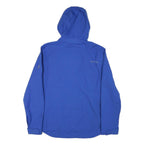 NAUTICA Mens Blue Jacket S Polyester Blend Plain Zip Hooded Lightweight Casual