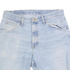 WRANGLER Mens Shorts Blue Casual Denim L W33 Light Wash