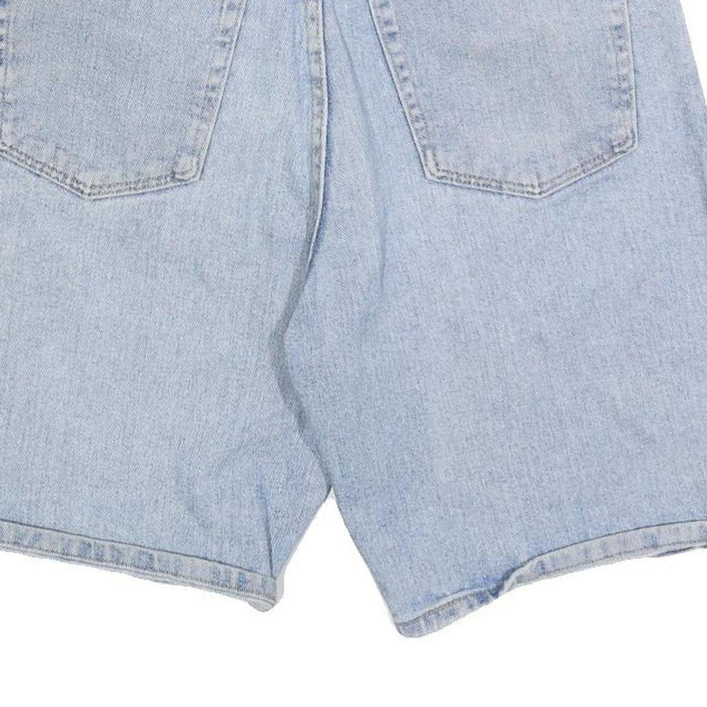 WRANGLER Mens Shorts Blue Casual Denim L W33 Light Wash