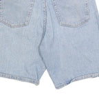 WRANGLER Mens Shorts Blue Casual Denim L W33 Light Wash