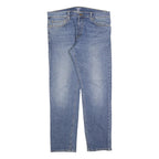 CARHARTT Mens Jeans Blue Regular Straight Denim Medium W37 L32 Classic Workwear