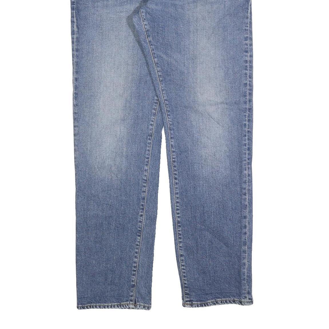 CARHARTT Mens Jeans Blue Regular Straight Denim Medium W37 L32 Classic Workwear