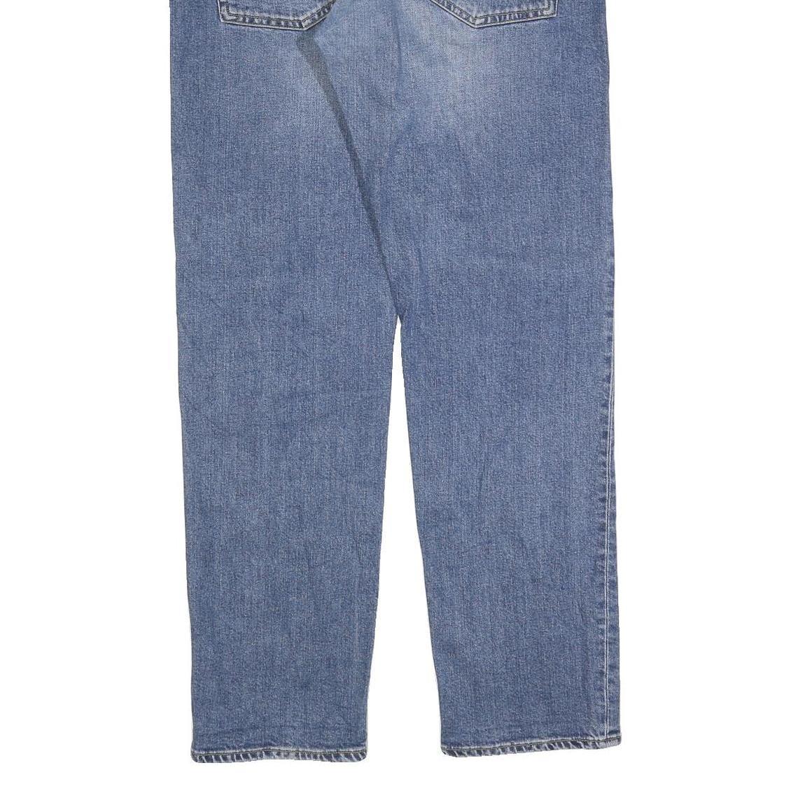 CARHARTT Mens Jeans Blue Regular Straight Denim Medium W37 L32 Classic Workwear