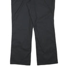 DICKIES Womens Polyester Blend Black Regular Fit Straight Leg Trousers W40 L31