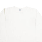 CARHARTT Mens Jumper White Tight Knit 2XL