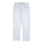 LEVI'S 501 BIG E Womens Jeans Blue Regular Straight Denim Light W26 L26