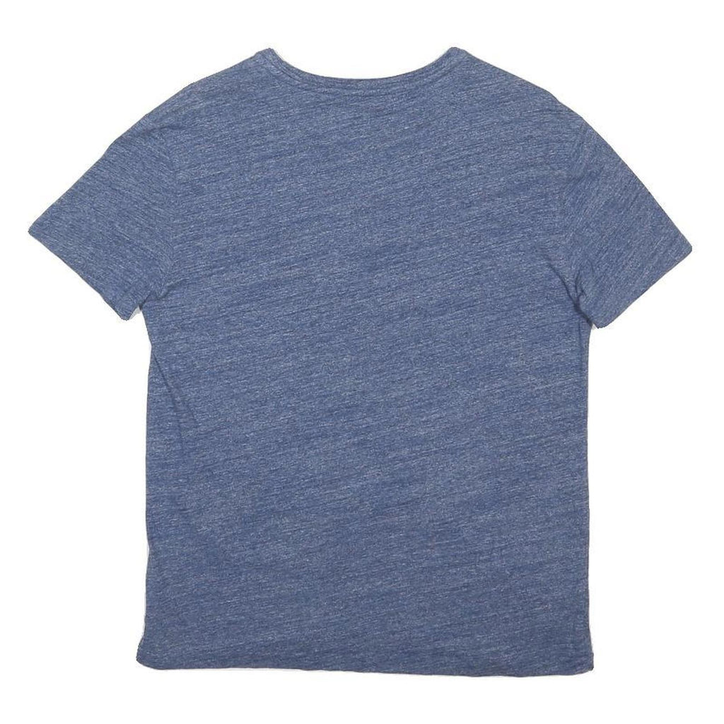 POLO RALPH LAUREN Mens Blue Crew Neck Short Sleeve T-Shirt S Cotton Blend