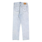 LEVI'S 501 Big E Womens Jeans Light Blue Relaxed Straight Denim W29 L28 Vintage