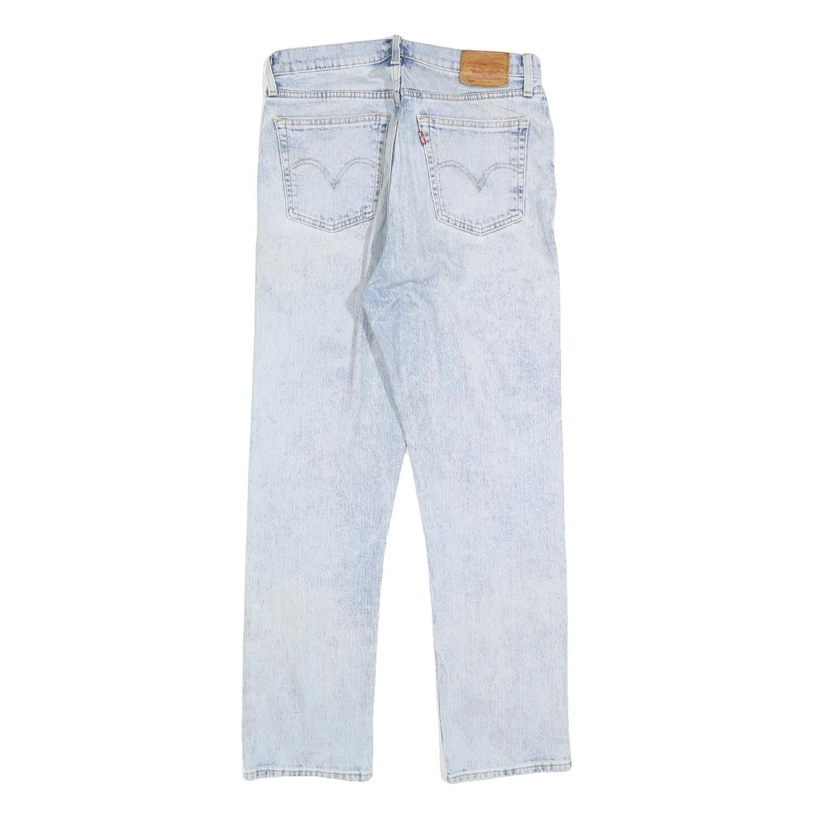 LEVI'S 501 Big E Womens Jeans Light Blue Relaxed Straight Denim W29 L28 Vintage