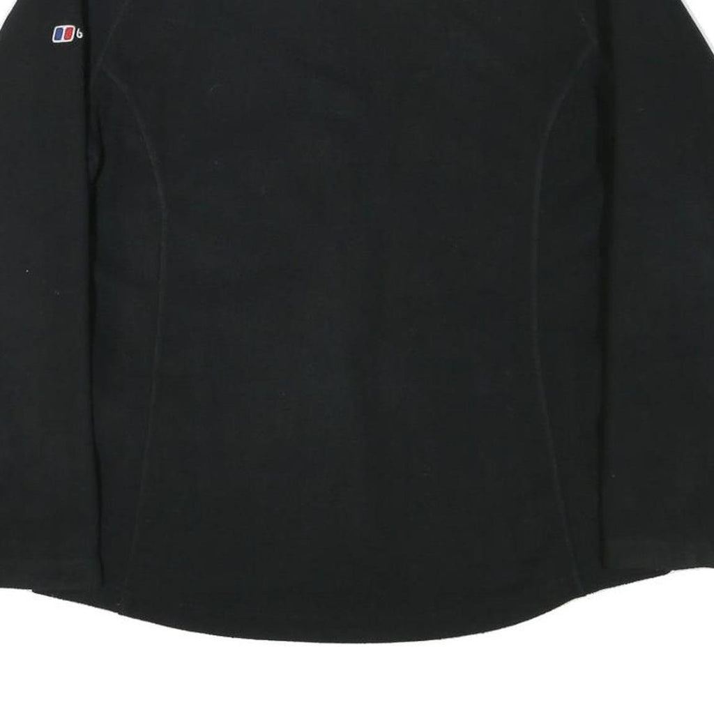BERGHAUS Womens Black Outdoor Jacket M Polyester Blend Zip Lightweight