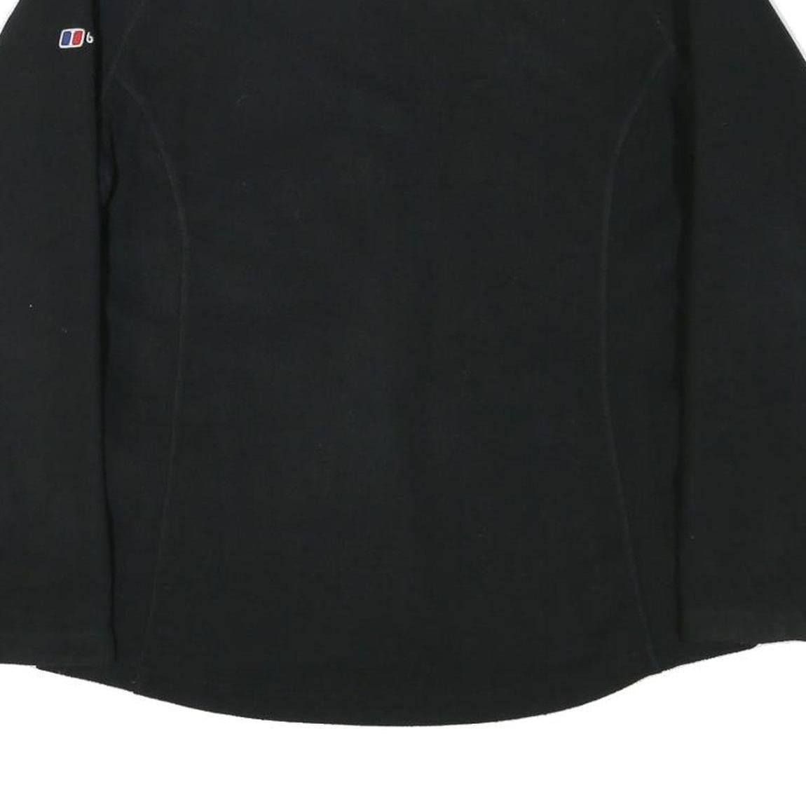 BERGHAUS Womens Black Outdoor Jacket M Polyester Blend Zip Lightweight