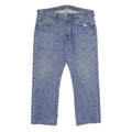 LEVI'S 501 Mens Jeans Blue Classic Straight Denim Medium W36 L26 Button
