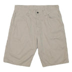 LEVI'S Mens Shorts Beige Casual Plain XL W36 Cotton Blend Comfortable Style