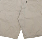 LEVI'S Mens Shorts Beige Casual Plain XL W36 Cotton Blend Comfortable Style