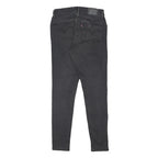 LEVI'S Womens Jeans Black Slim Skinny Denim W28 L30 Zip Cotton Blend Stretch