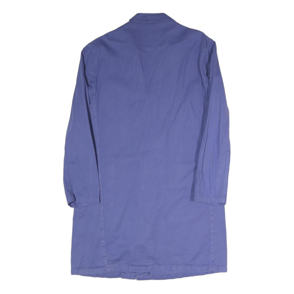 SPILAG Mens Blue Workwear Jacket M Cotton Blend Plain Button Closure