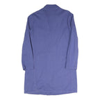 SPILAG Mens Blue Workwear Jacket M Cotton Blend Plain Button Closure