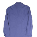 SPILAG Mens Blue Workwear Jacket M Cotton Blend Plain Button Closure