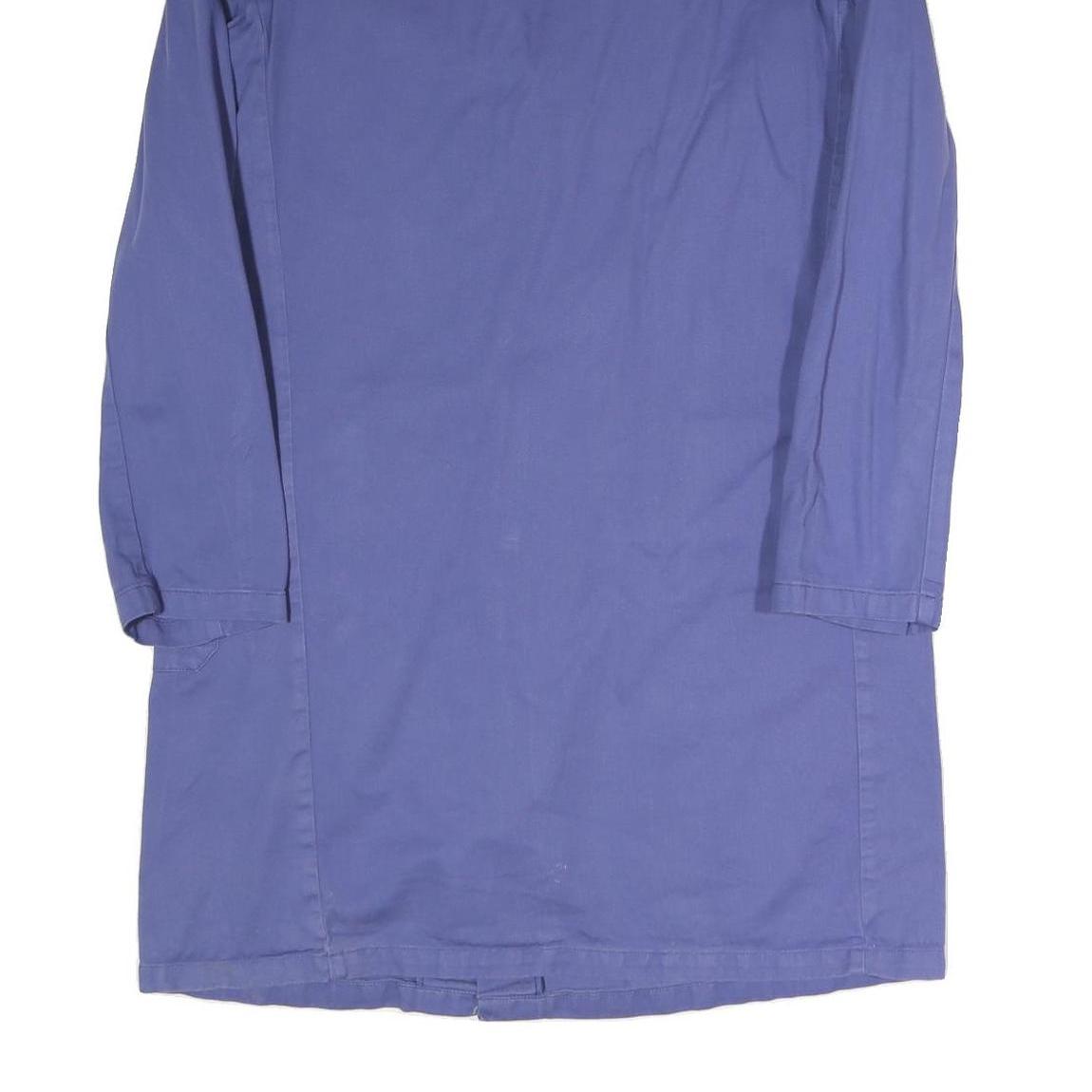 SPILAG Mens Blue Workwear Jacket M Cotton Blend Plain Button Closure