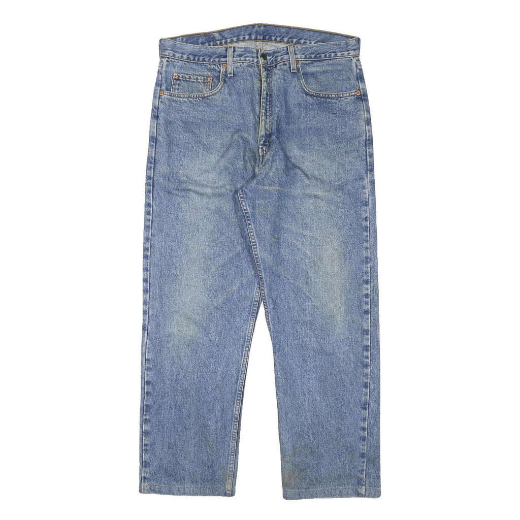 LEVI'S Mens Jeans Blue Regular Straight Denim Medium W34 L27 Classic Cotton