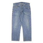 LEVI'S Mens Jeans Blue Regular Straight Denim Medium W34 L27 Classic Cotton