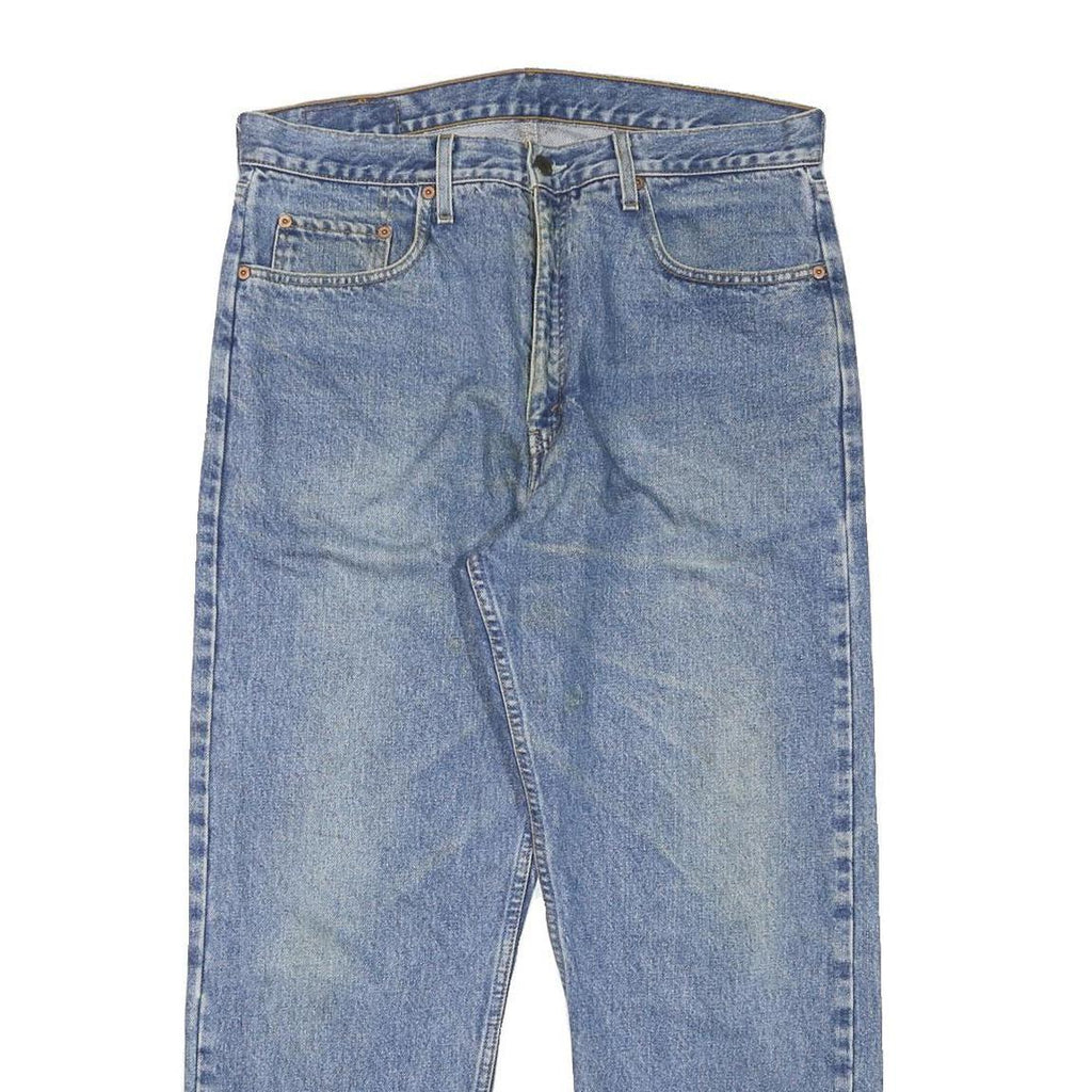 LEVI'S Mens Jeans Blue Regular Straight Denim Medium W34 L27 Classic Cotton