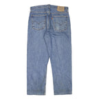 LEVI'S Mens Jeans Blue Regular Straight Denim Medium W34 L27 Classic Cotton