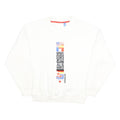 ADIDAS Originals Archive White Crew Neck Sweatshirt Womens  UK 6