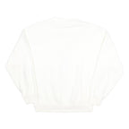 ADIDAS Originals Archive White Crew Neck Sweatshirt Womens  UK 6