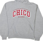 RUSSELL ATHLETIC Mens Grey California State University Chico Alumni Hoodie M