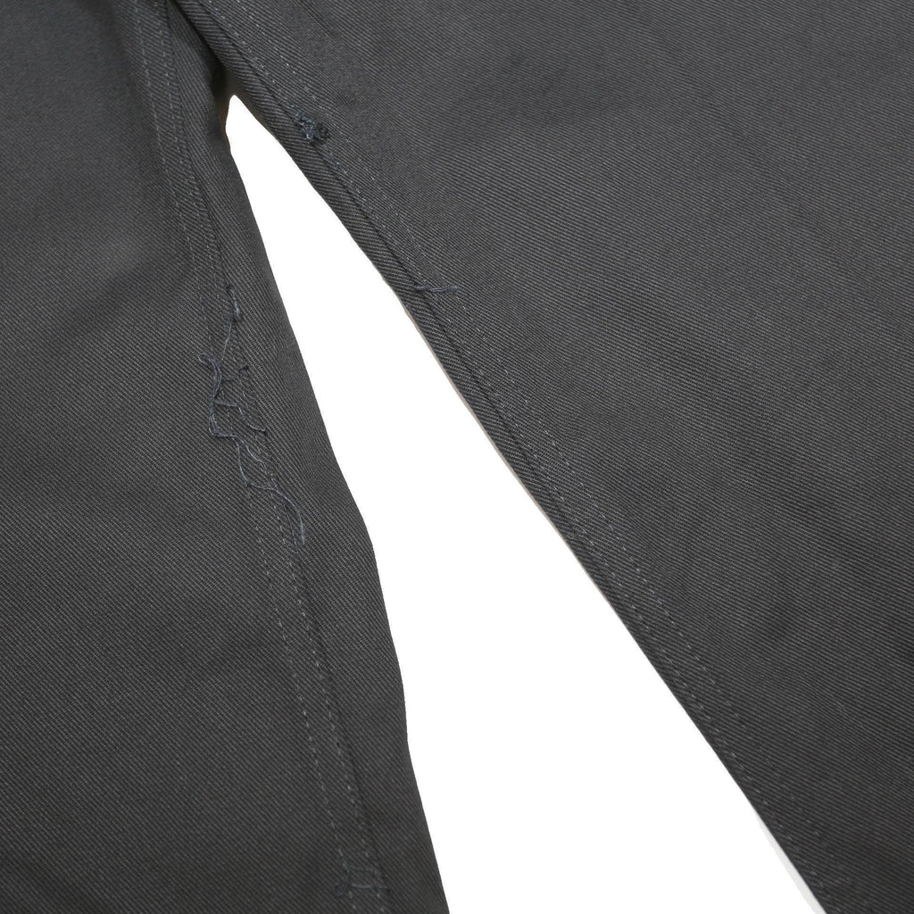 BEN DAVIS Mens Cotton Blend Black Relaxed Straight W36 L30 Workwear Trousers Zip
