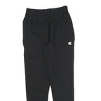 CHAMPION REVERSE WEAVE Mens Joggers Black S W26 L30 Cotton Blend Slim Tapered